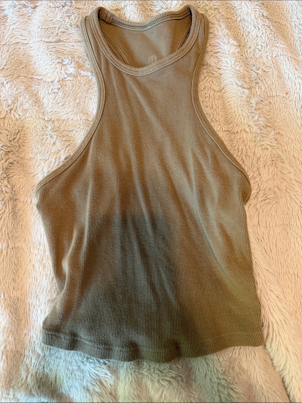 lululemon athletica Ribbed High-Neck Tank